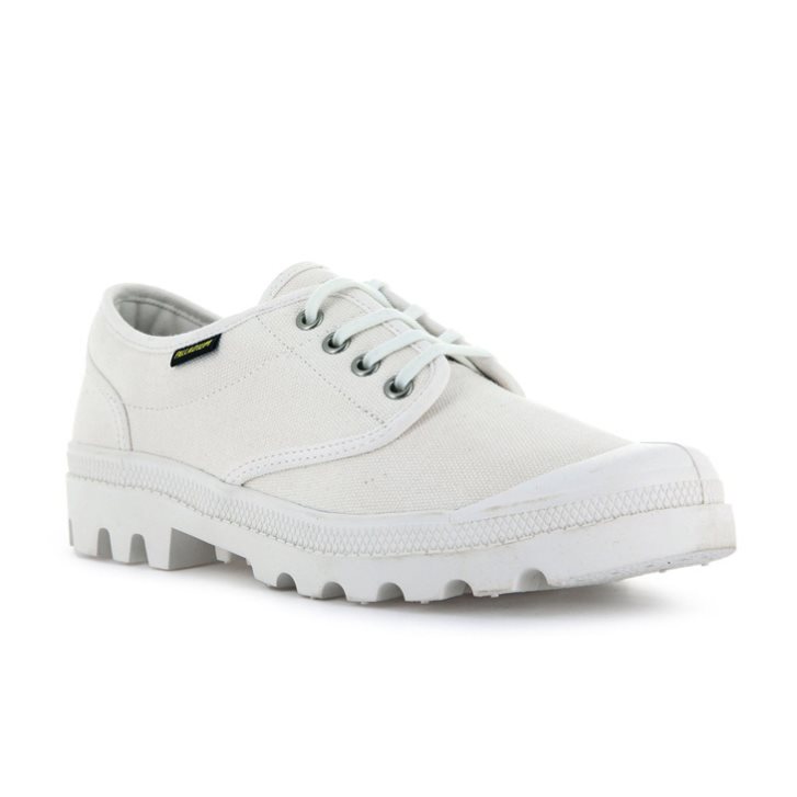 Dámské Oxfordky Palladium Pallabrousse Bílé | CZ MSP-03J